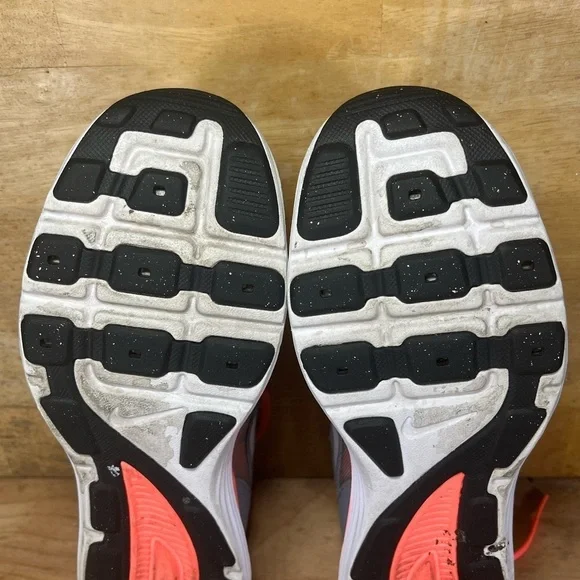 Nike Dual Fusion Womens Size 7 Running Shoes Sneakers Gray Coral 657498-001 - Picture 8 of 10